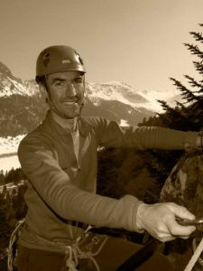 Laurent Granet, moniteur d'escalade mais pas que…