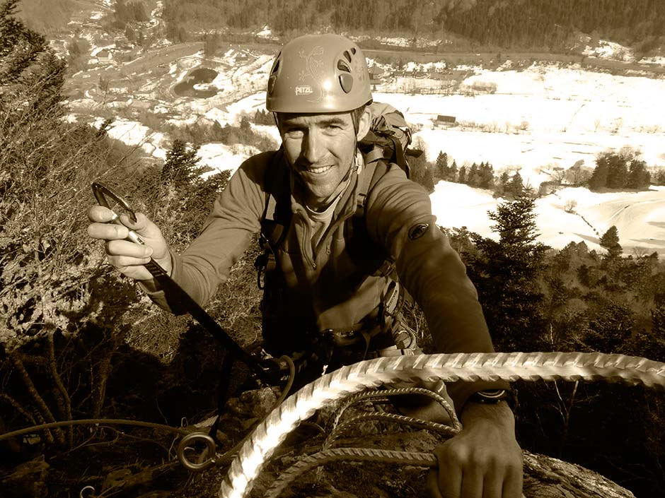 Via Ferrata avec Laurent Granet et AuvergnAttitude
