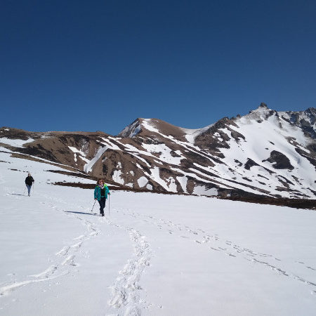 Vallée de la Fontaine Salée en hiver - Massif du Sancy - Auvergne